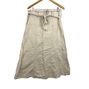 Women's Cream Mini Skirt